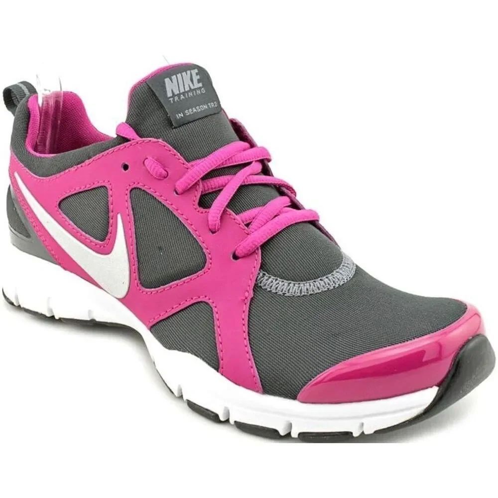Nike Training In Season TR2 running sneaker pink size 8